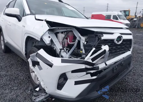 2021 Toyota Rav4 Hybrid Xle z USA, uszkodzony, nr VIN 4T3RWRFV6MU047483